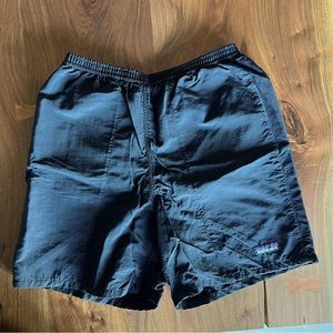Men’s Patagonia black shorts with liner 6” inseam Small